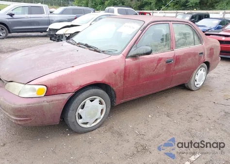 1999 Toyota Corolla Ve z USA, uszkodzony, nr VIN 1NXBR12E4XZ217871